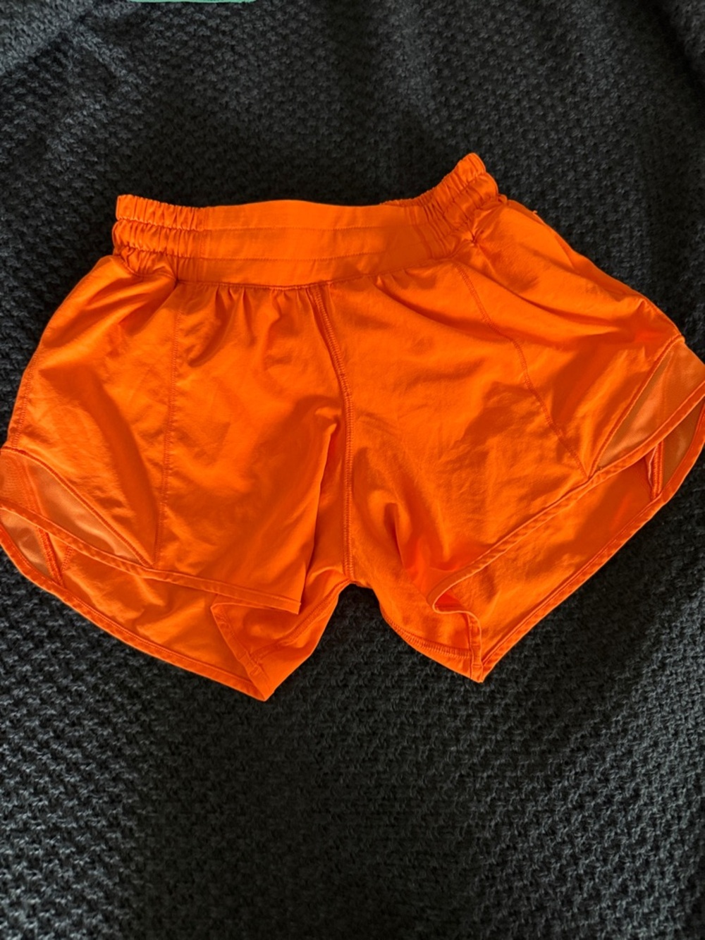 lululemon athletica Orange Women's Athletic Shorts